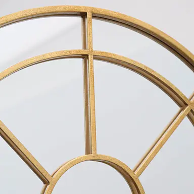 Fire-rated glass edge view